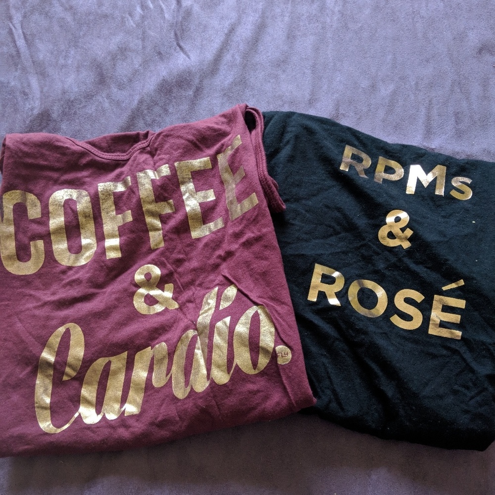 Flywheel workout shirts (bundle)